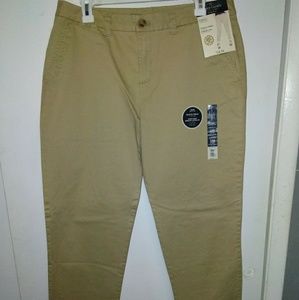 Womens Chino Khaki Pants